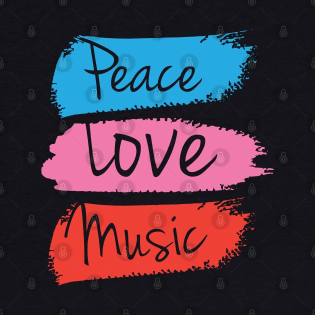 PEACE LOVE MUSIC by STUDIOVO